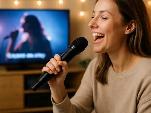 Zestaw karaoke do domu – jak wybrać mikrofon bezprzewodowy