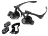 Lupa okulary zegarmistrzowska profe. 25x led pasek