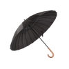 Parasol rządowy duży elegancki wytrzymały XXL 24 druty czarny