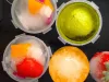 Zestaw 4 foremek do lodu kulki do drinków