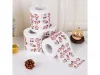 Świąteczny papier toaletowy mikołaje śmieszny wc