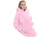 Ciepła bluza koc oversize xxl 2w1 gruba futrzak