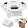 Lupa nagłowna na głowę okulary czołowa 3 LED 11,5x Verk model 09126