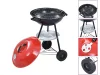 Grill węglowy brykietowy ogrodowy okrągły zamykany przenośny z kółkami Verk model 27096