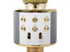 Mikrofon bezprzewodowy bluetooth głośnik karaoke modulator głosu okrągły Verk 01377_ZL
