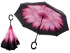Parasol parasolka odwrócony składany odwrotnie mocne druty solidny stojący model 25000_R