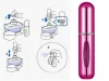 Atomizer podróżny do perfum 5 ml z rozpylaczem