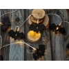 Lampki nietoperz 10 led wiszące halloween 200cm świecąca dekoracja ozdoba