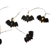 Lampki nietoperz 10 led wiszące halloween 200cm świecąca dekoracja ozdoba
