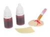 Sztuczna rana makeup kit zestaw do makijażu Halloween z krwią i wbitym ołówkiem