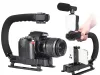Zestaw do vlogowania nagrywanie filmów statyw mikrofon do telefonu uchwyt Verk model 27335