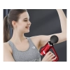 Pistolet do masażu pleców ciała nóg masażer mocny massage gun 4 końcówki