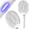 Elektryczna łapka na muchy komary owady uv składana lampa owadobójcza
