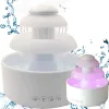 Nawilżacz powietrza dyfuzor lampka LED aromaterapia fontanna bezprzewodowy Verk model 24611