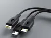 Ładowarka samochodowa USB-C 15W i USB-A 15W do gniazda zapalniczki szybka