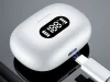 Słuchawki douszne bluetooth bezprzewodowe z etui ładującym led i mikrofonem