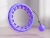 Hula hop z obciążeniem odchudzające do ćwiczeń obręcz regulowana masująca