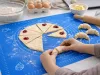 STOLNICA SIIKONOWA 50X40 MATA KUCHENNA DO CIASTA ANTYPOŚLIZGOWA ZWIJANA