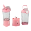 Blender do smoothie przenośny USB bezprzewodowy rozdrabniacz do lodu różowy Verk 07296_R