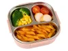 Śniadaniówka z przegródkami pojemnik sztućce lunchbox do mikrofali 1000ml
