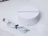 Lampa piaskowa 3D z ruchomym dynamicznym piaskiem USB LED RGB