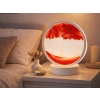 Lampa piaskowa 3D z ruchomym dynamicznym piaskiem USB LED RGB