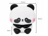 Lampka nocna silikonowa panda LED RGB dla dzieci dotykowa akumulatorowa
