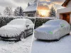 Pokrowiec na samochód wodoodporny z kieszeniami na lusterka plandeka M