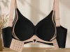 Biustonosz sportowy damski push up modelujący bezszwowy z wkładkami rozmiar XL