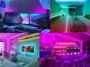 Taśma LED RGB 5 m wodoodporna Bluetooth sterowanie aplikacją i pilotem