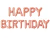 Balony foliowe happy birthday girlanda różowe napis urodziny dekoracja