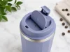 Kubek termiczny termos na gorące napoje kawa 380ml z przyssawką anti-spill
