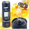 Blender kielichowy bezprzewodowy smoothie kubek mikser 450 ml granatowy usb