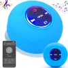 Głośnik bluetooth mini bezprzewodowy ipx4 przenośny bas mobilny przyssawka