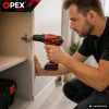 Wiertarko wkrętarka akumulatorowa bezszczotkowa akcesoria walizka 2xaku 12v