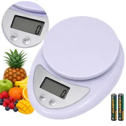 Elektroniczna waga kuchenna z wyświetlaczem 5 kg