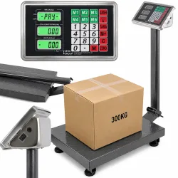 Waga magazynowa sklepowa elektroniczna 300kg lcd