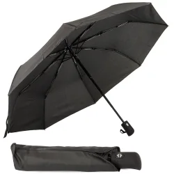 Parasol parasolka składana automat czarny unisex Verk model 25019