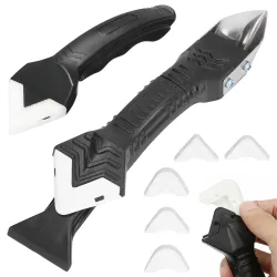 Szpachelka skrobak do usuwania silikonu fug fugi Verk model 11349