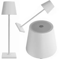 Lampka nocna stołowa dotykowa 3-stopniowa wysoka bezprzewodowa USB Verk model 12314_B