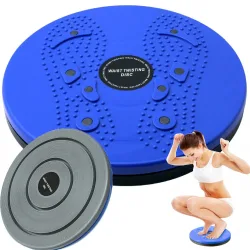 Twister obrotowy do ćwiczeń masaż stóp fitness z wypustkami i 360 magnesami