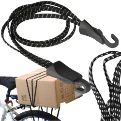 Gumy do bagażnika rowerowego ekspandery na bagaż 60cm czarne