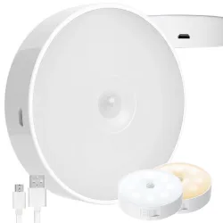 Lampka LED samoprzylepna z czujnikiem ruchu i zmierzchu na schody Verk model 27368