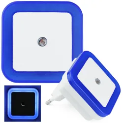 Lampka nocna do kontaktu z czujnikiem zmierzchu LED Verk model 27416