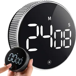 MINUTNIK KUCHENNY CZASOMIERZ STOPER TIMER CYFROWY ELEKTRONICZNY MAGNETYCZNY