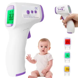 Termometr bezdotykowy na podczerwień LCD elektroniczny dokładny cyfrowy Verk 27513