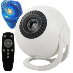 Projektor galaktyka 4k gwiazd rzutnik lampka nocna led efekt nieba kosmos