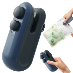 Zgrzewarka otwieracz do folii bezprzewodowa na usb z magnesem 2 w 1