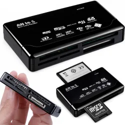 CZYTNIK KART PAMIĘCI DO APARATU USB MULTI CF SD MICRO SD XD MS MMC