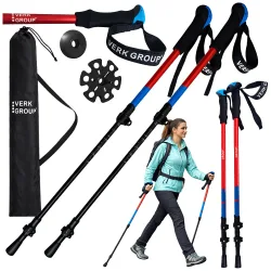 Kijki do chodzenia nordic walking trekkingowe verk group końcówki pokrowiec